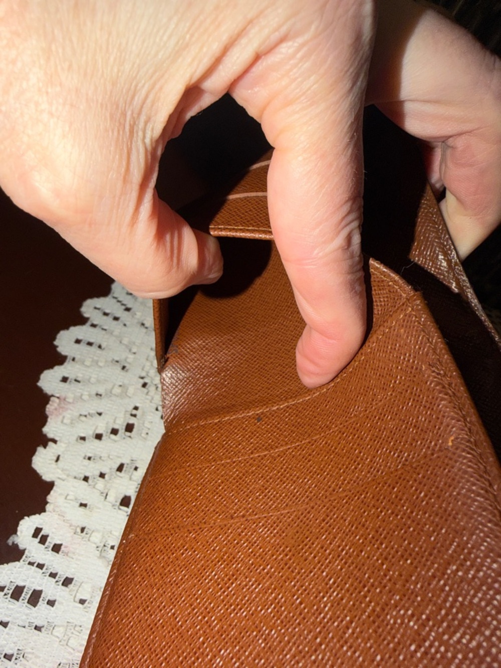 Louis Vuitton Monogram Canvas Wallet in Brown and Gold - Picture 8 of 8